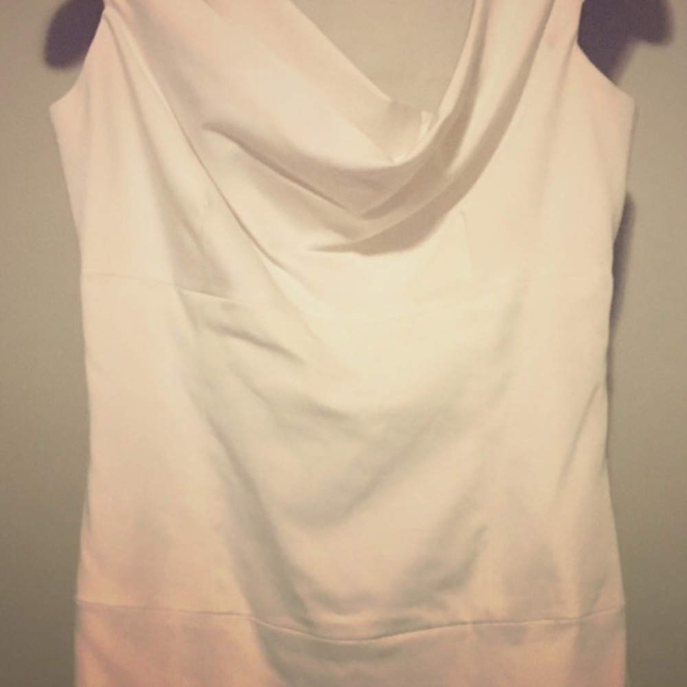 Black Halo Jackie O white dress